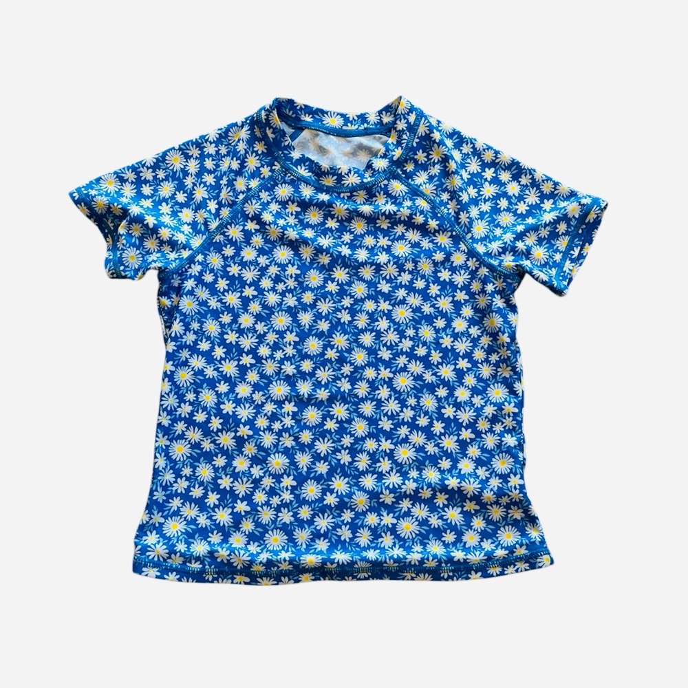 L (10-12) Plus short sleeve swim rashguard